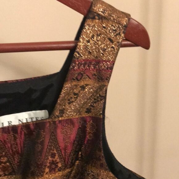 J.R. Nites Petite Fitted Evening Tank - Size 14P - Picture 3 of 5